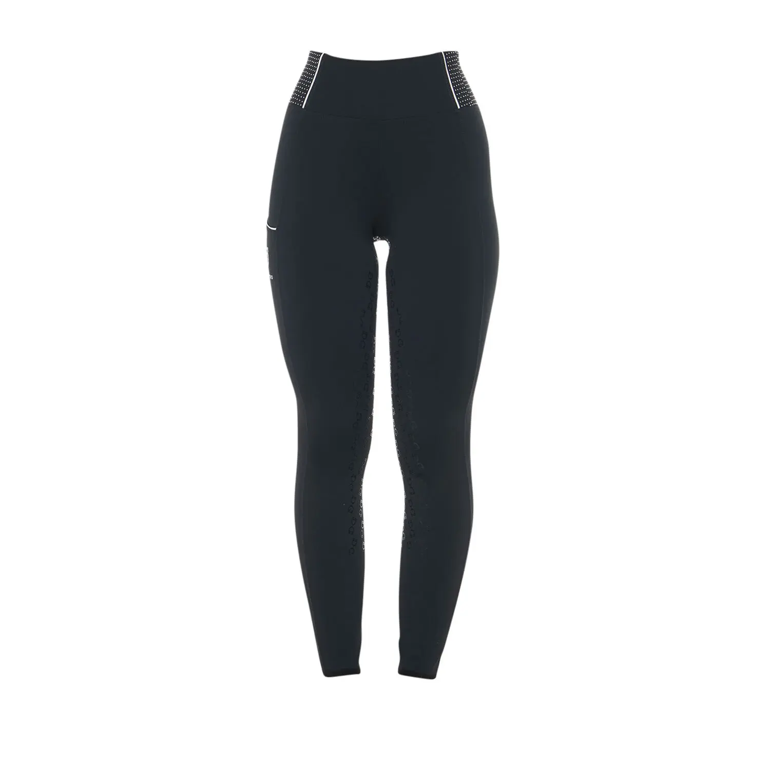 Legging équitation full grip coupe slim femme Equestro