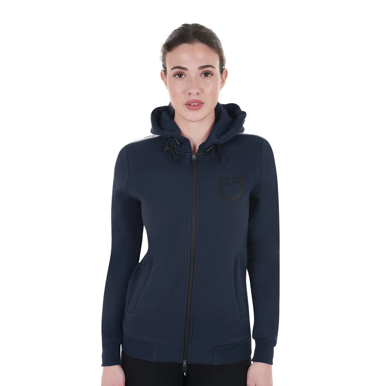Women's zip-up hoodie Equestro