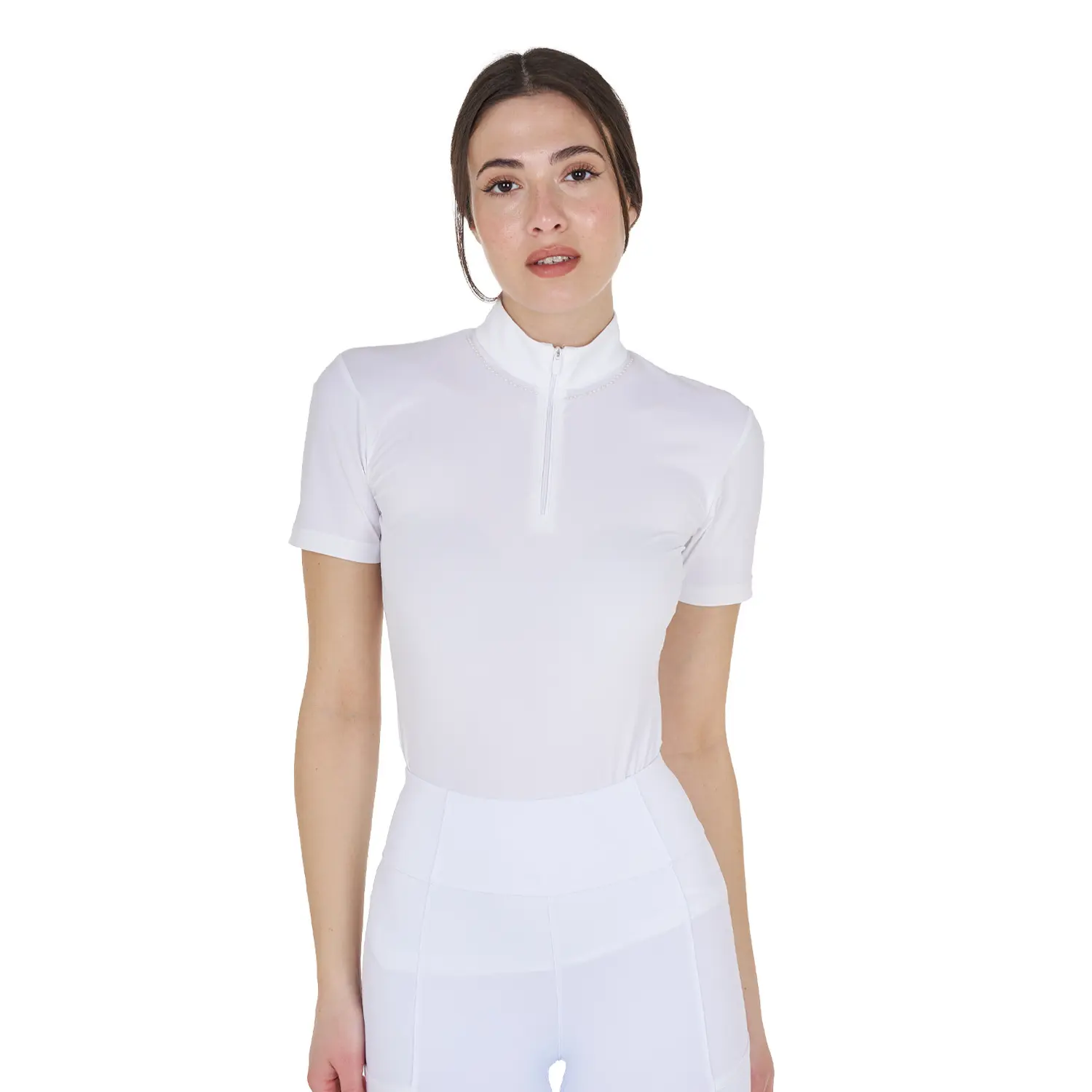 Women's technical riding polo shirt Equestro