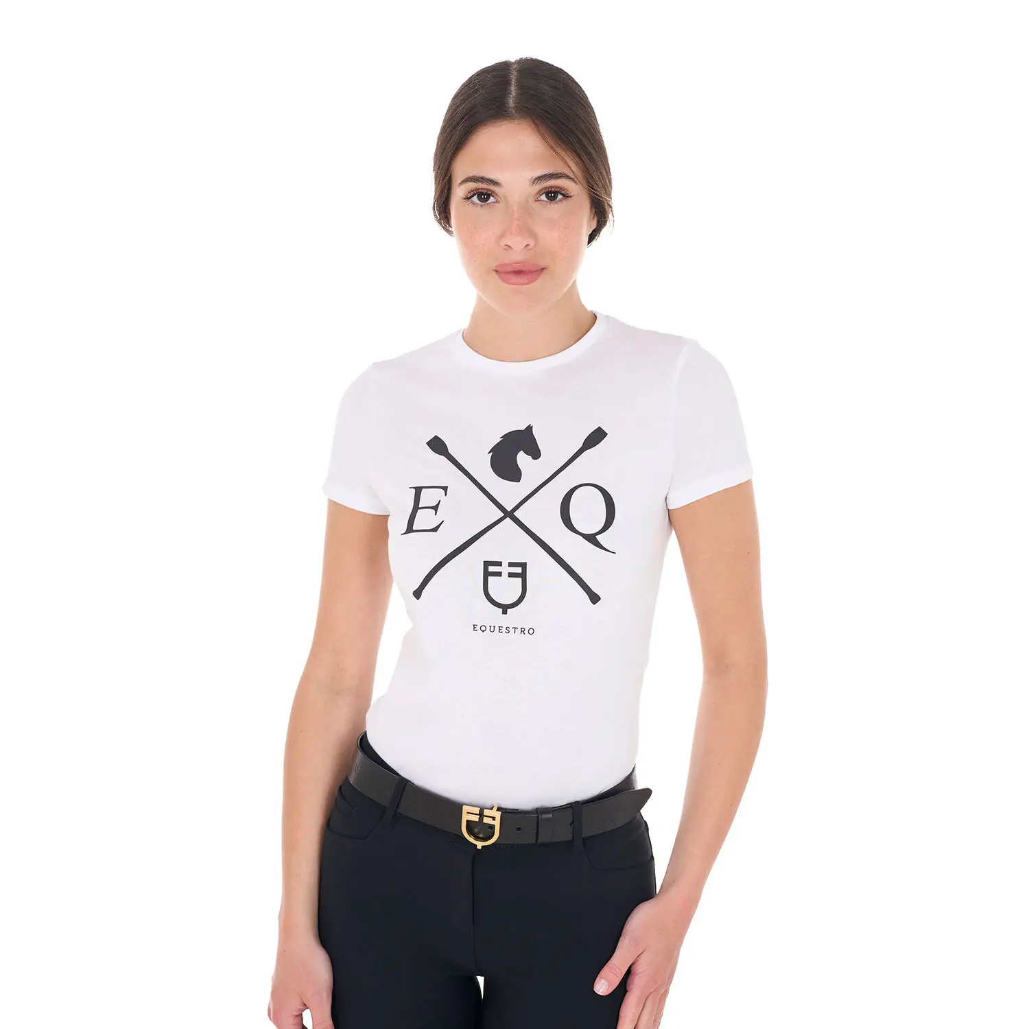 Women's cotton T-shirt Equestro
