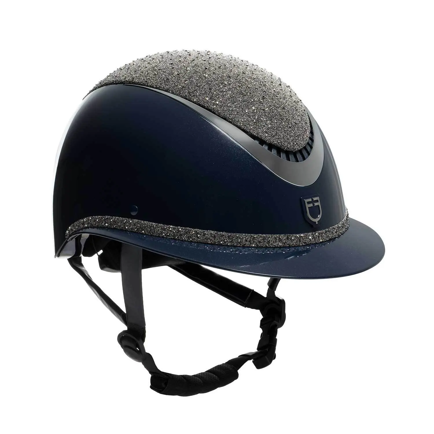Riding helmet for women Equestro Luxury
