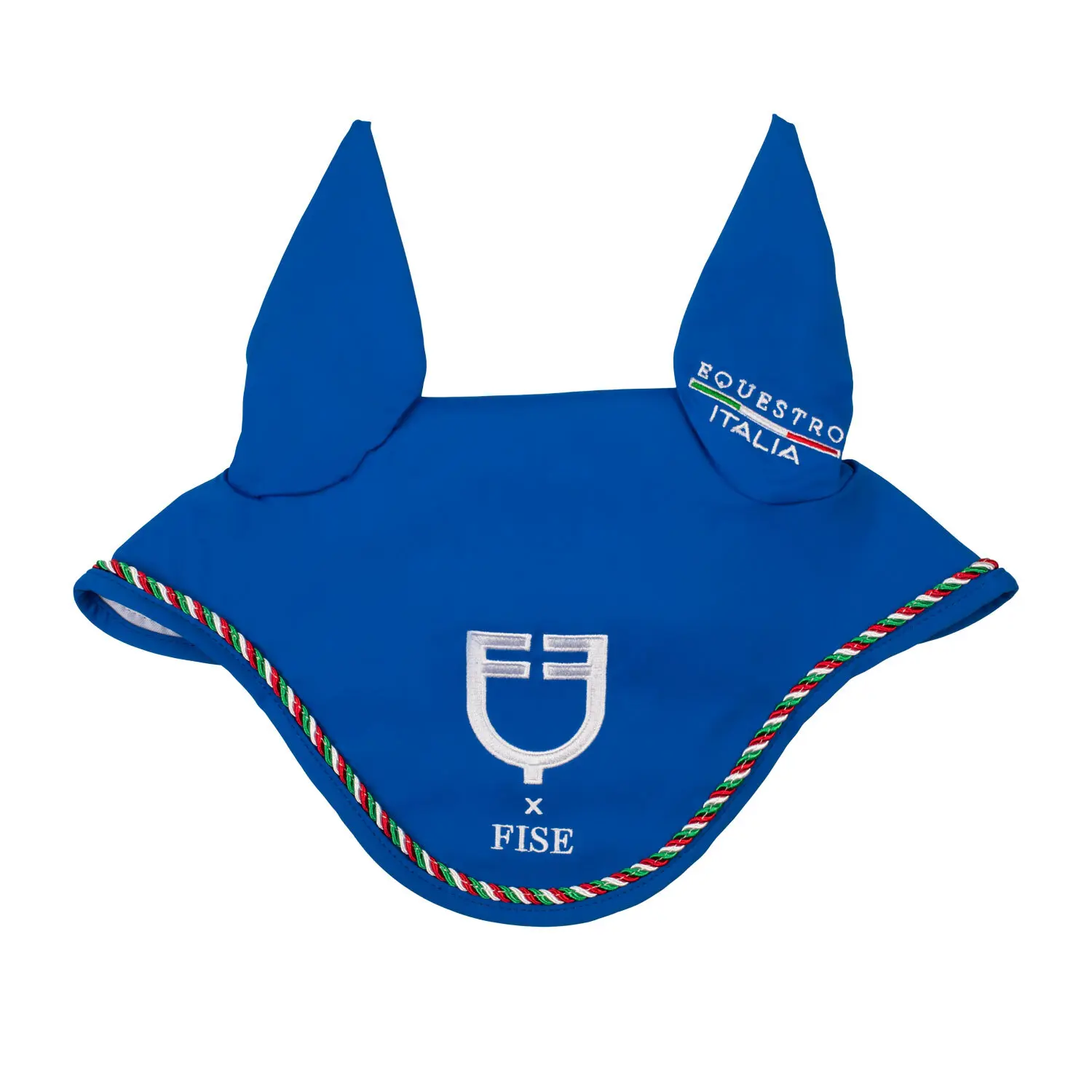 Short horse bonnet made from corded material Equestro X Fise