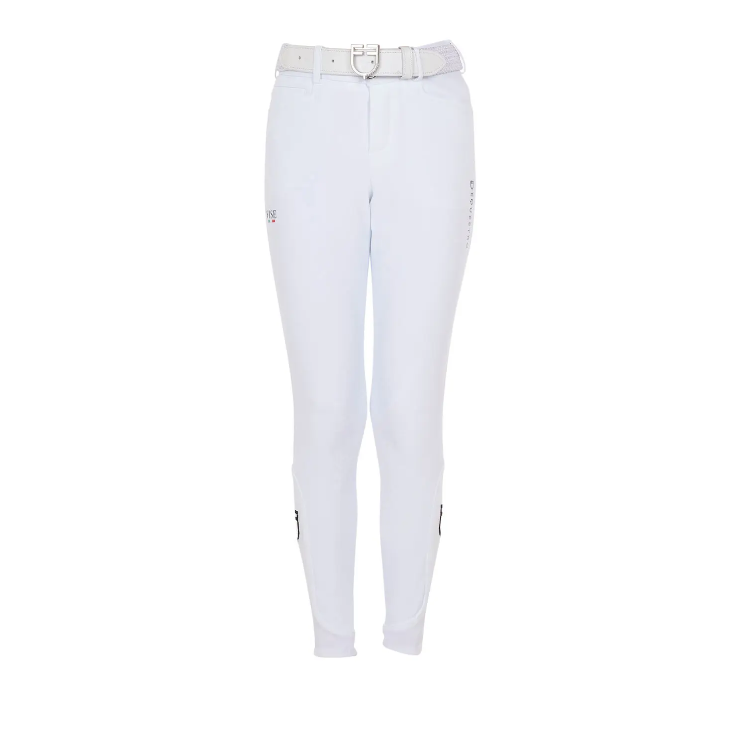 Mid grip riding Trousers for children Equestro X Fise