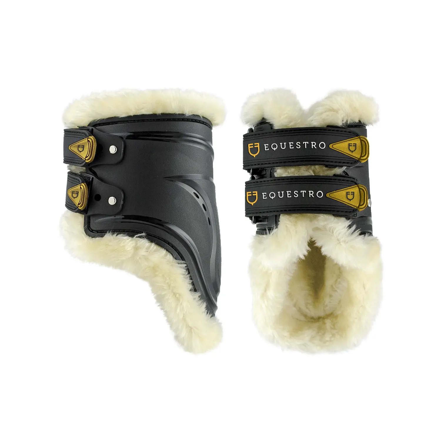 Horse ankle boots with fleece Equestro Evolution Eco