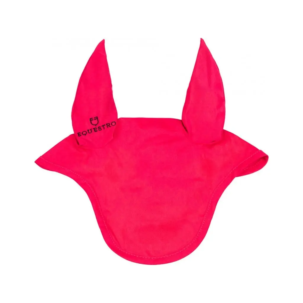 Cotton fly bonnet for horse Equestro