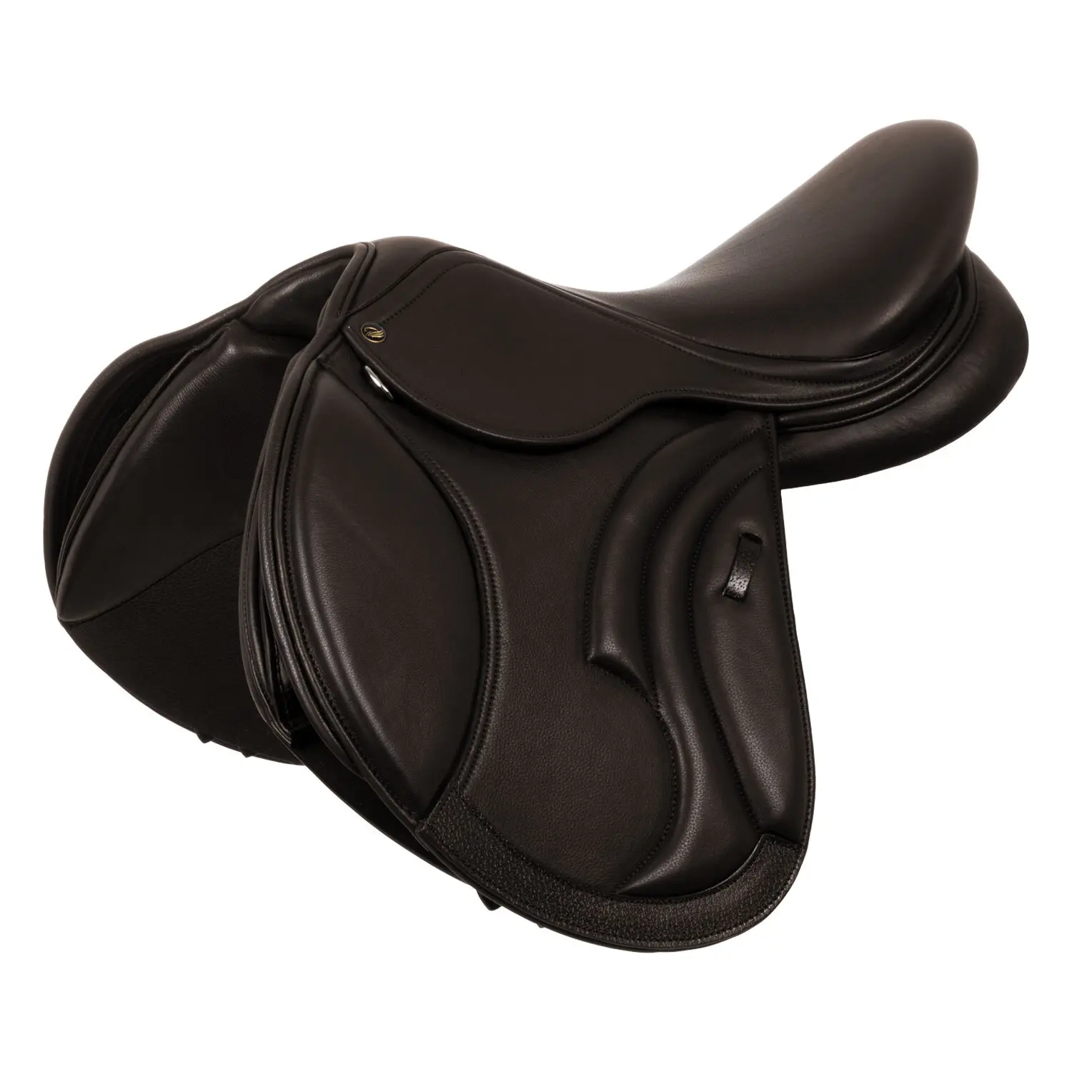 Sella da salto per cavalli Equestro Las Vegas Double Leather