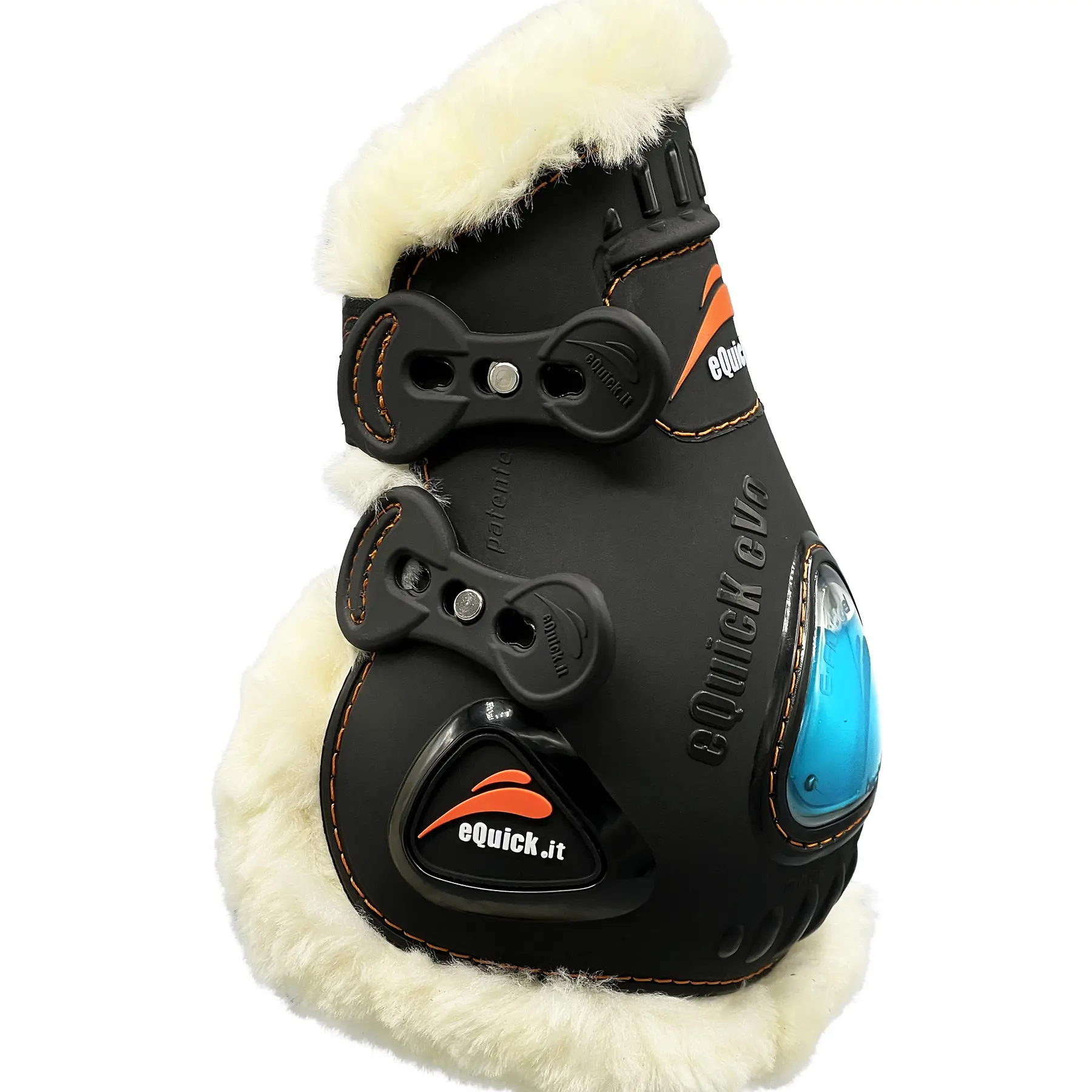 Protezioni per zoccoli con chiusura elastica eQuick eVo fluffy