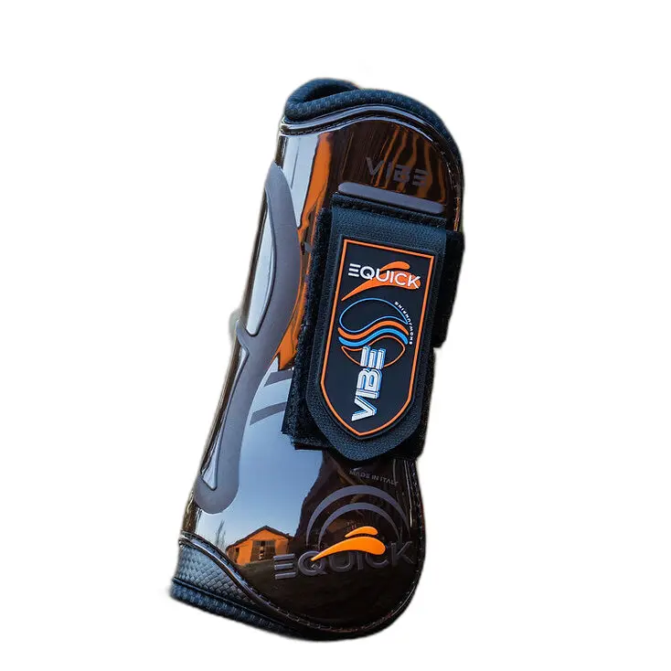 Open front gaiters for horses eQuick Vibe Velcro