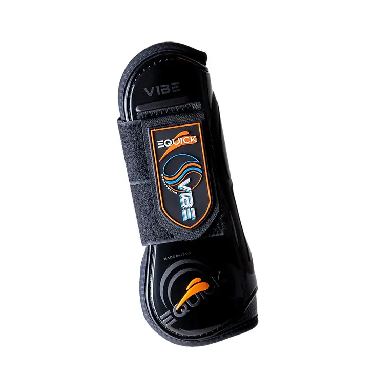 Open front gaiters for horses eQuick Vibe Velcro