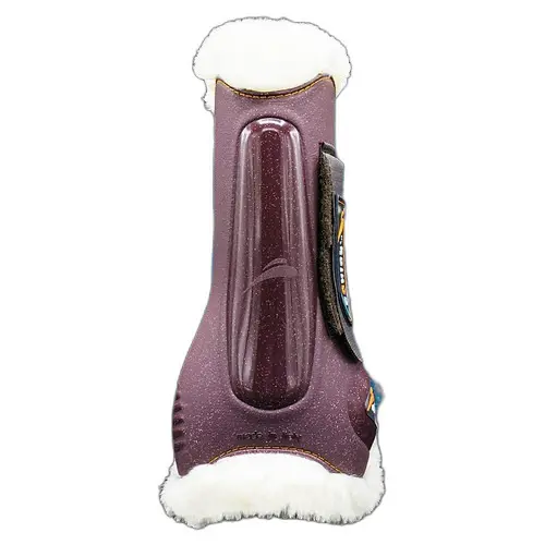 Front tendon boots for horses eQuick eLight glitter fluffy