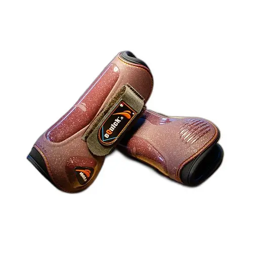 Front tendon boots for horses eQuick eLight glitter
