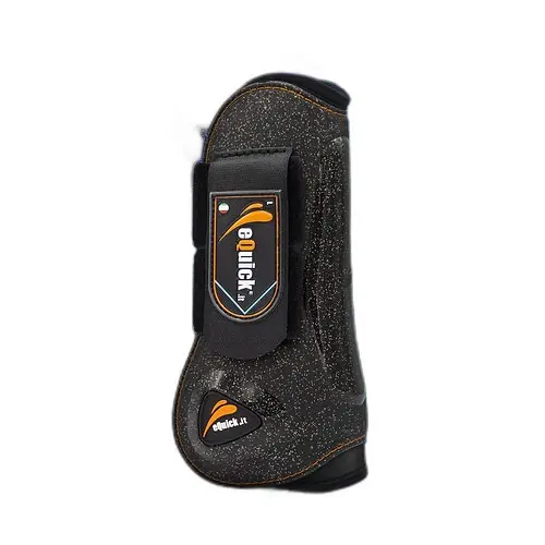 Front tendon boots for horses eQuick eLight glitter