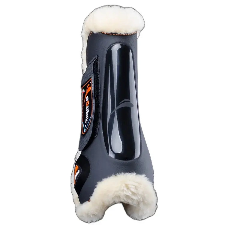 Front tendon boots for horses eQuick eLight fluffy