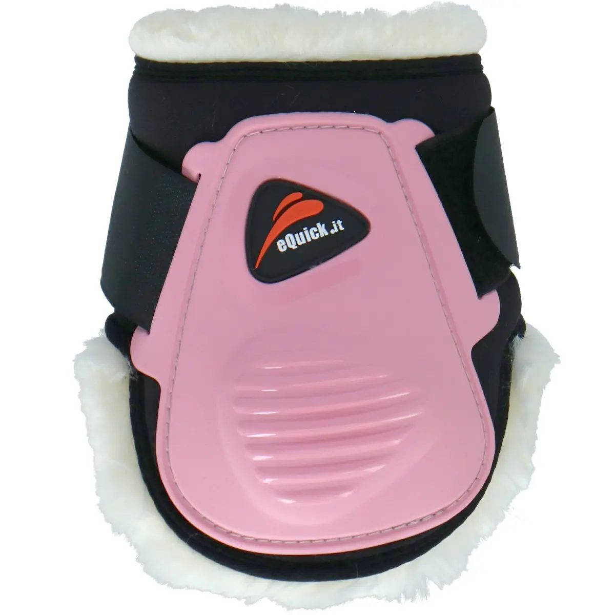 Tendon protector for hind horses eQuick eLight fluffy