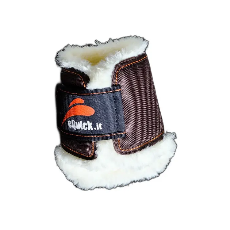 Rear Fetlock Protectors eQuick Etraining fluffy