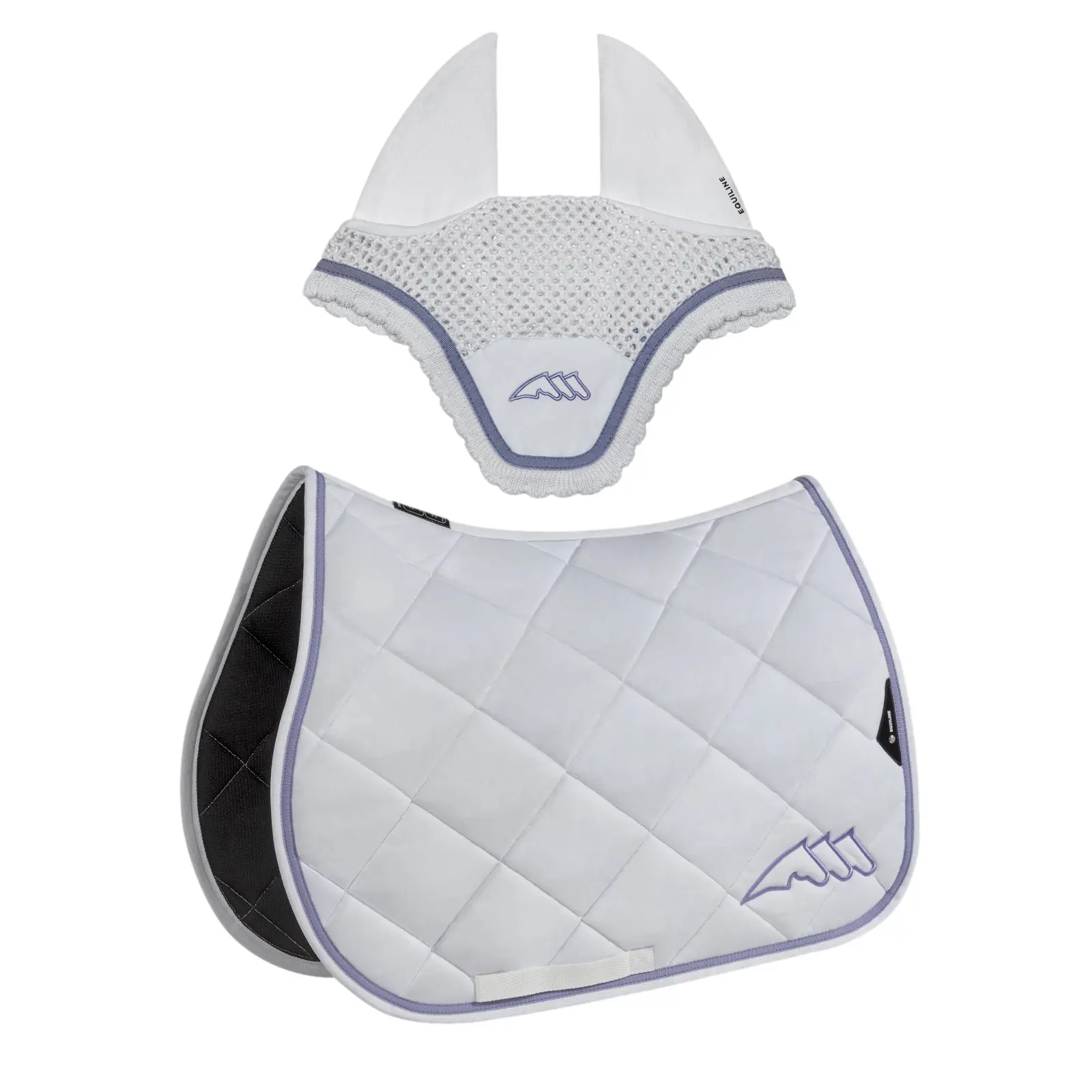 Horse Saddle Set and Bonnet Equiline Eqchroma