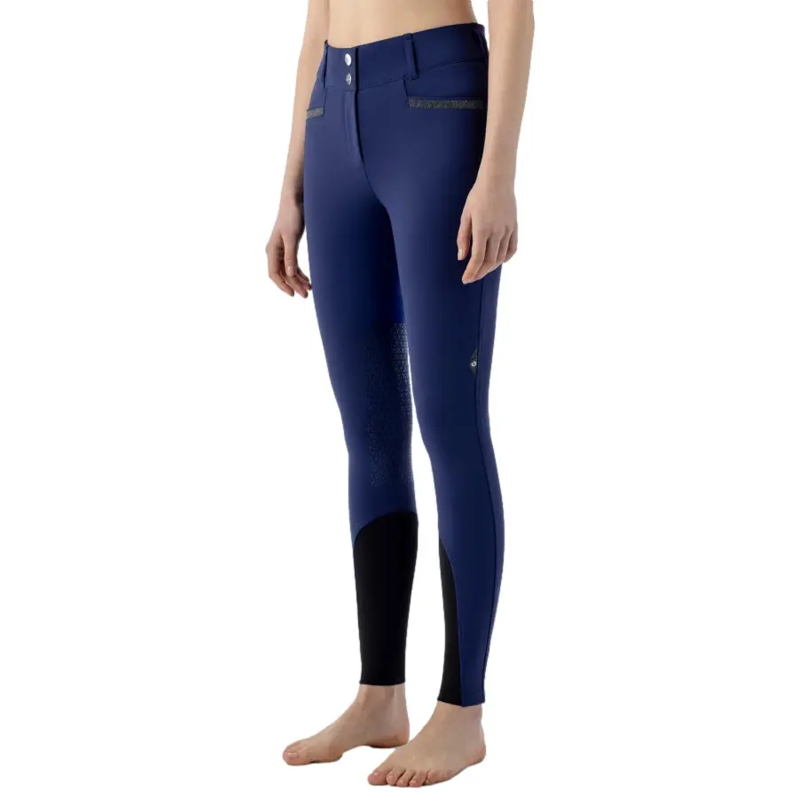 Reithose mid grip Damen Equiline Crystalek