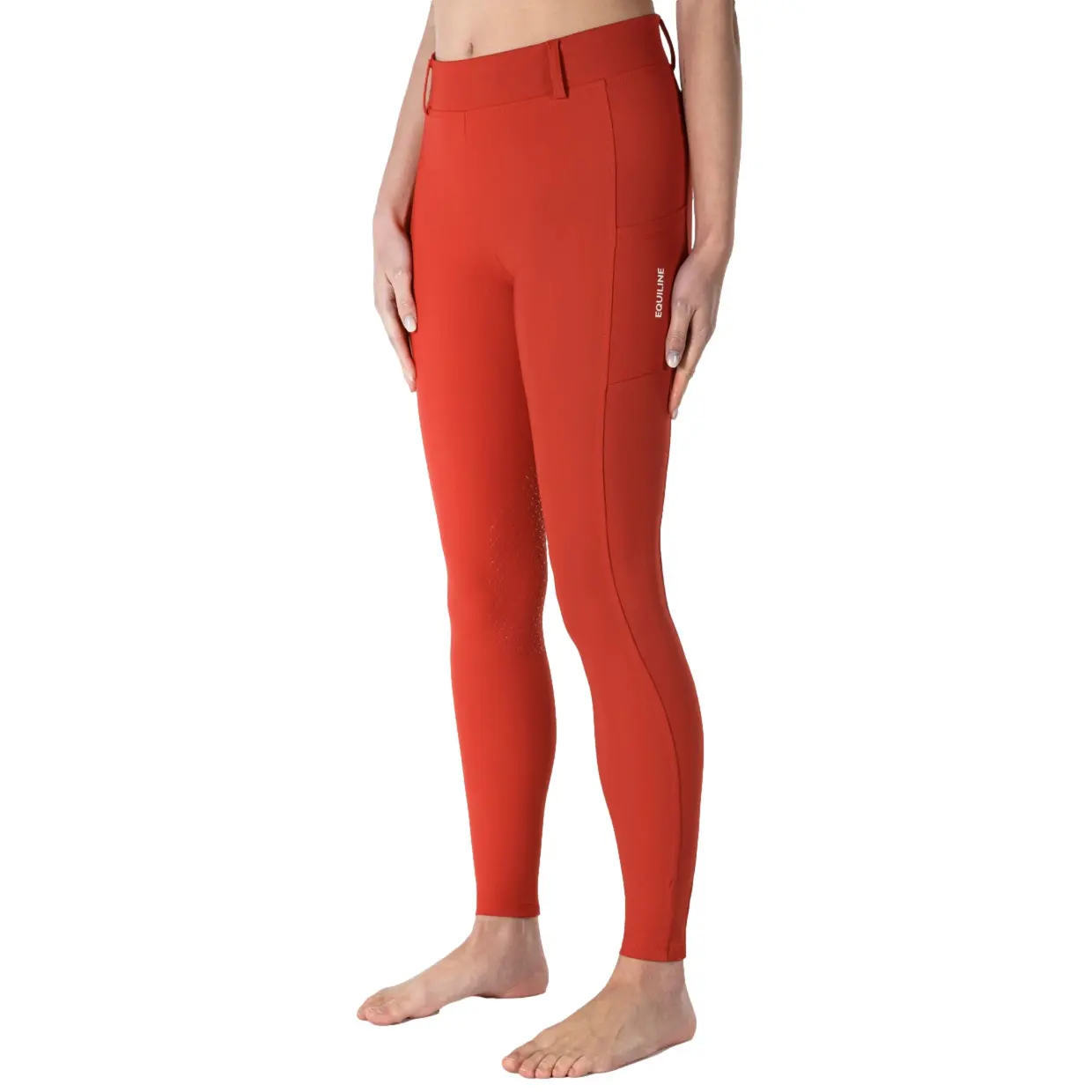 Reithose mid grip Damen Equiline Eqpowerk