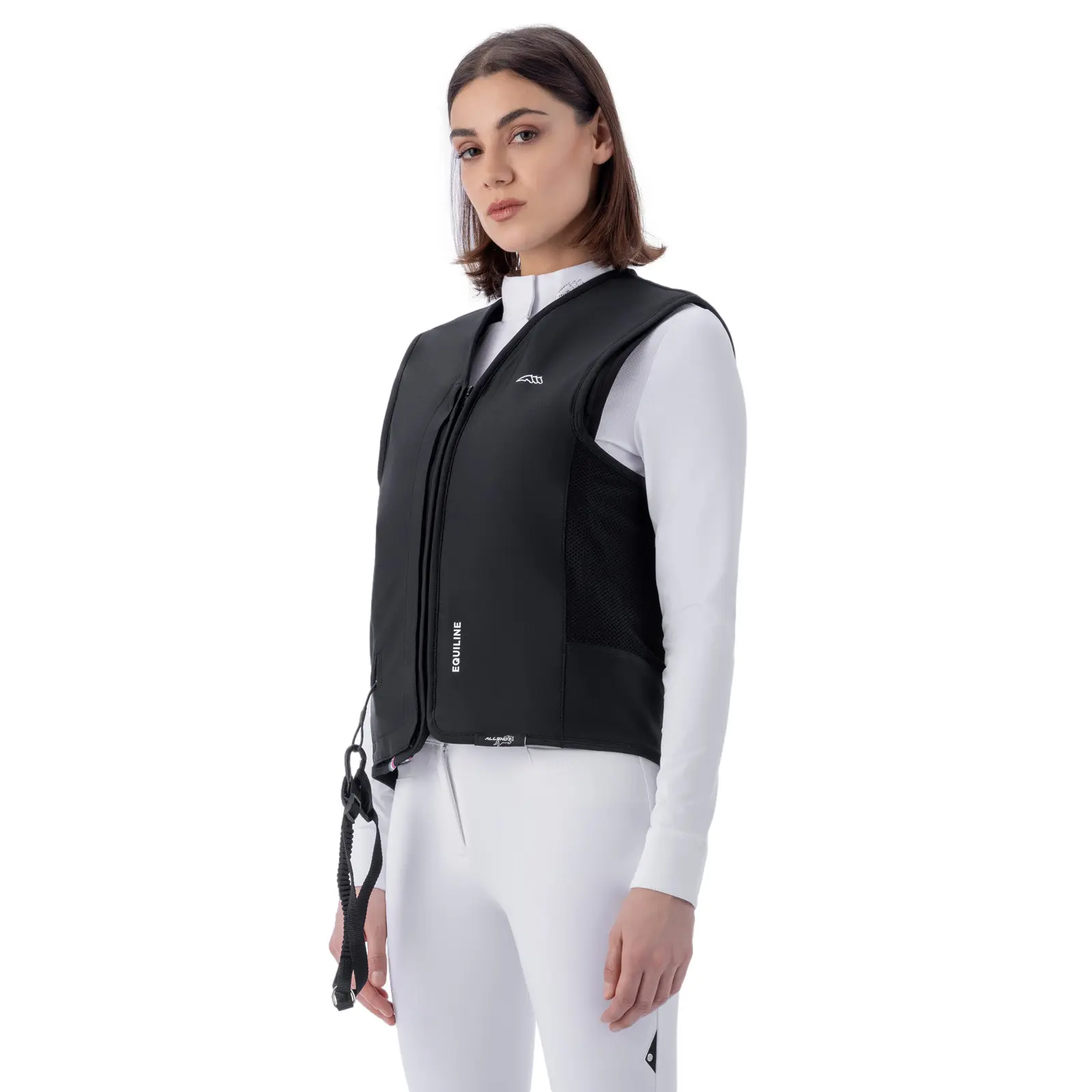 Gilet airbag equitazione con copertura removibile Equiline Aerix