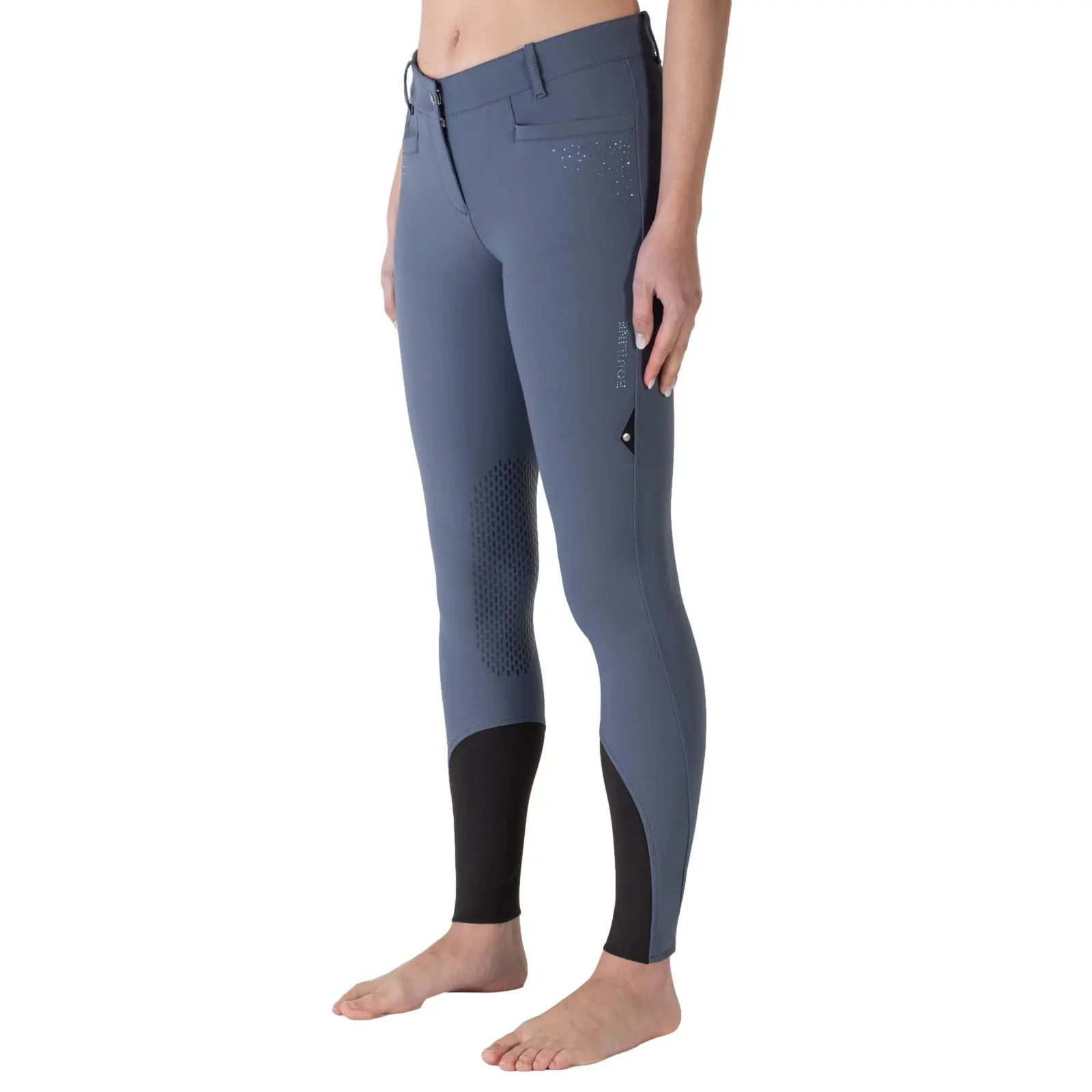 Reithose mid grip Damen Equiline Eqash Strass
