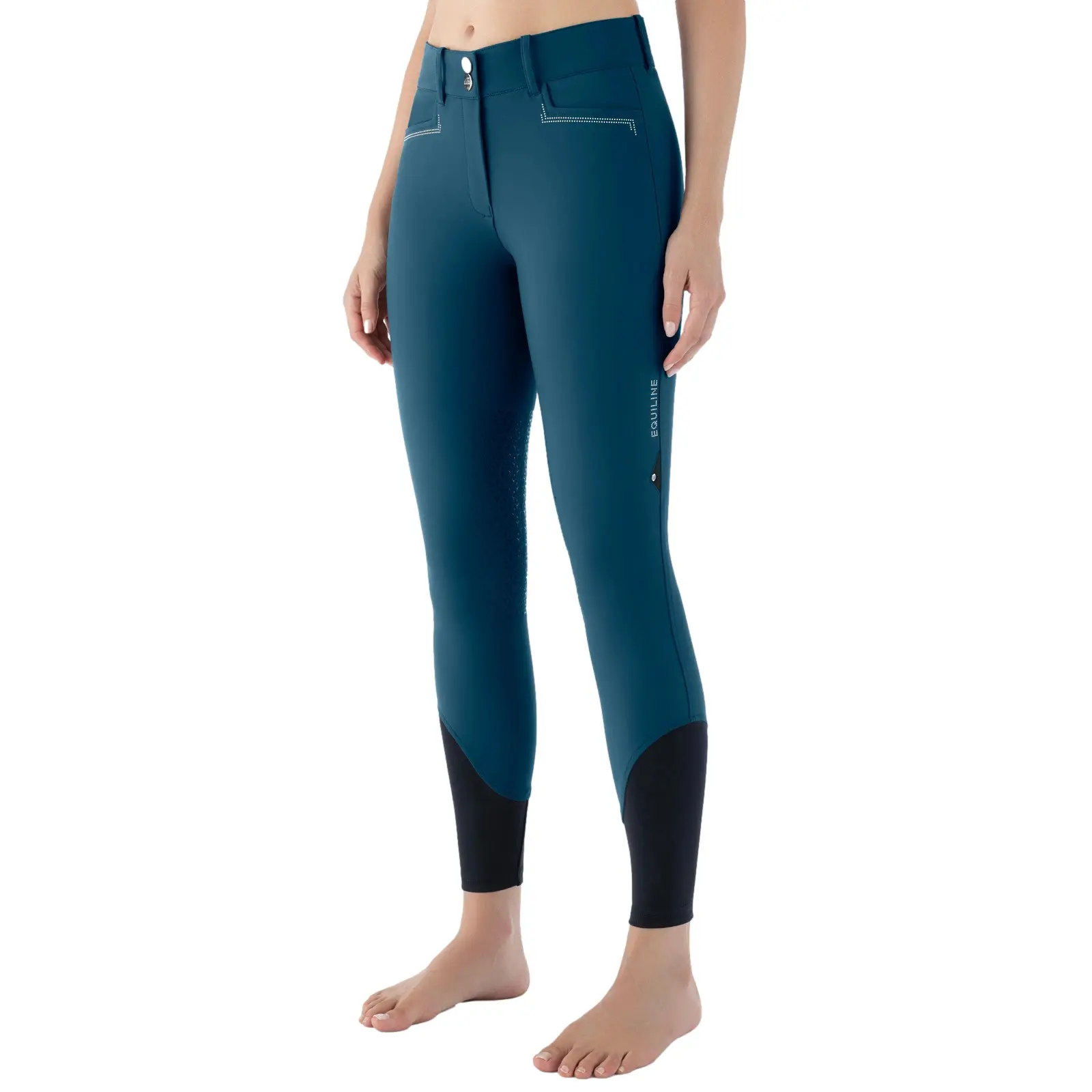 Mid grip riding Trousers for women Equiline Eufrekh