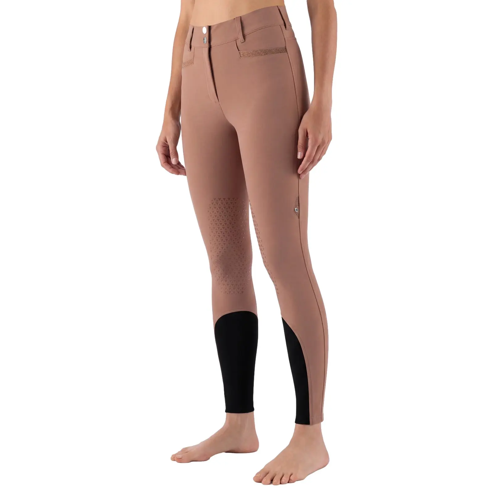Pantalone equitazione mid grip donna Equiline Eqcrystalek