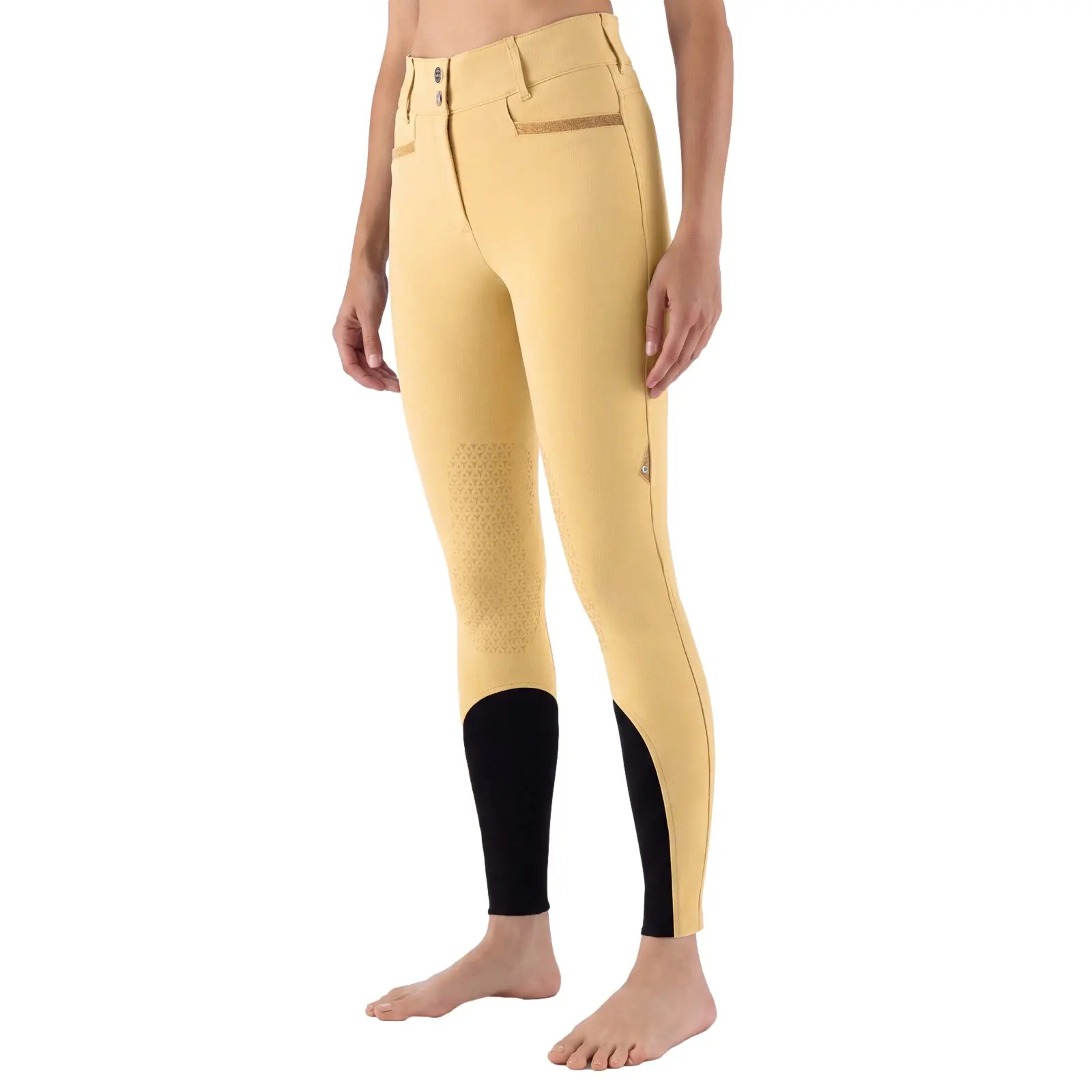 Pantalone equitazione mid grip donna Equiline Eqcrystalek