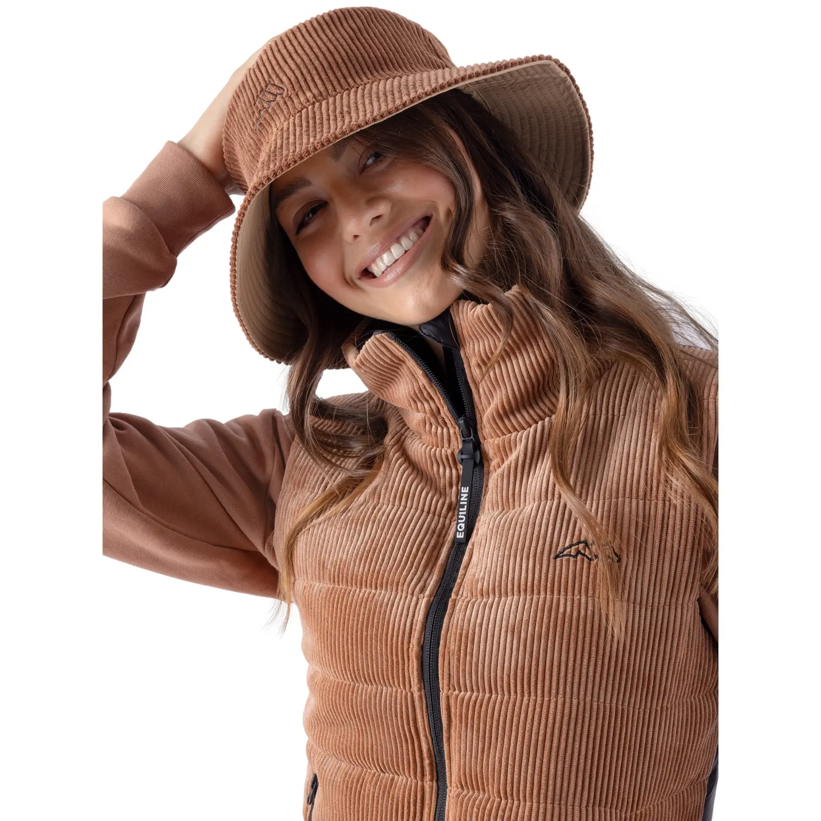 Gilet da equitazione senza maniche da donna Equiline Eqsit