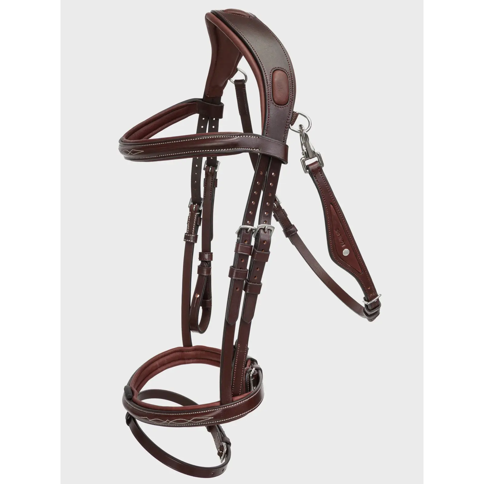 Anatomical Combined Noseband Bridle Equiline