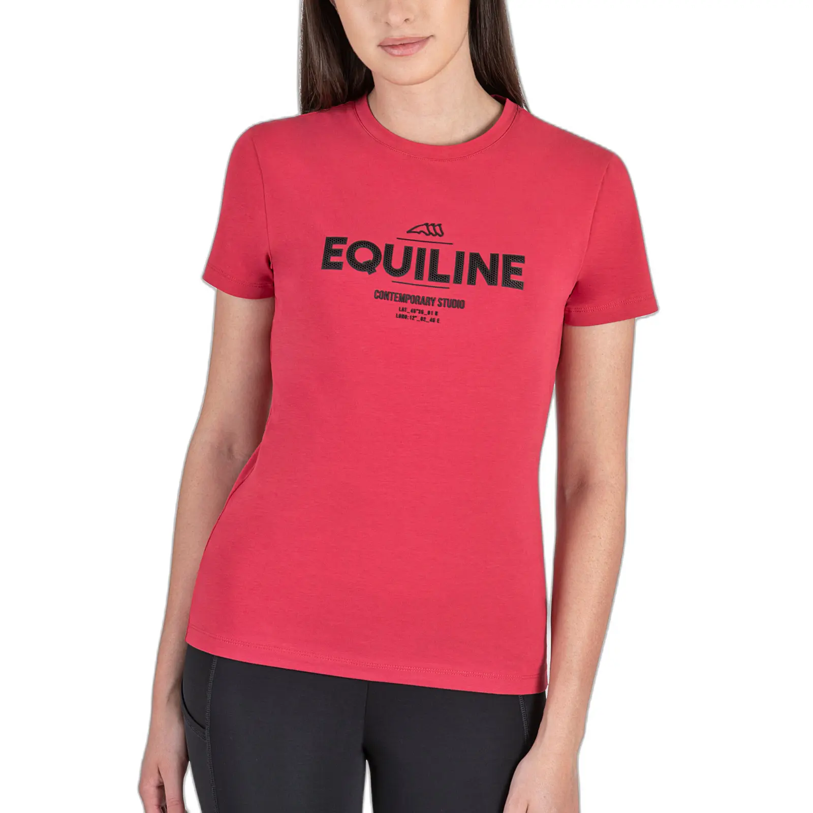 Maglietta da donna Equiline Chloec