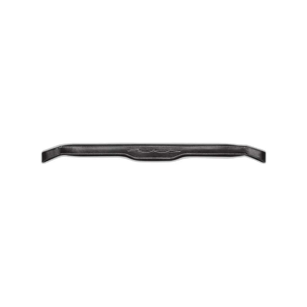 Flat horse browband padded with leather Equiline