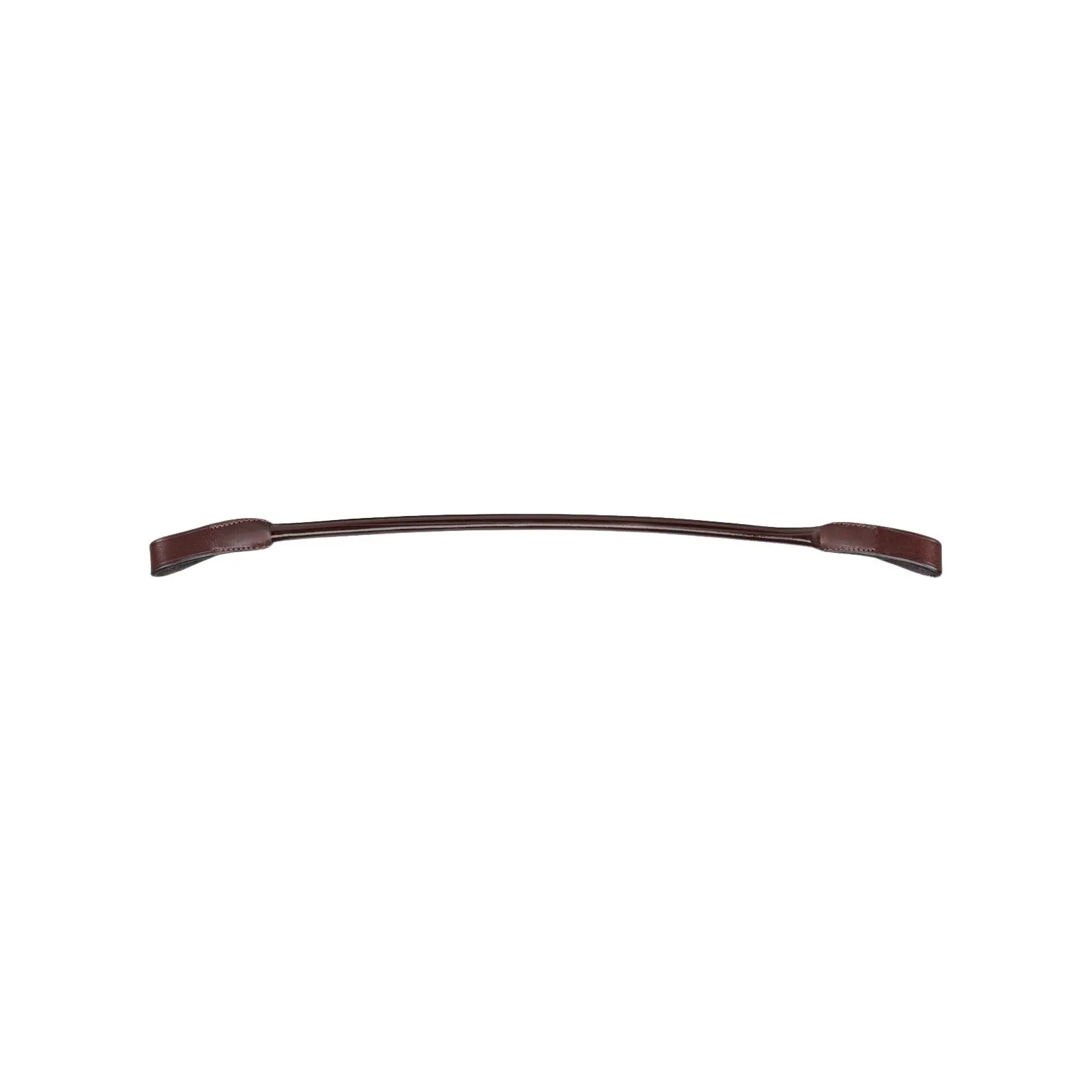 Rounded horse browband with patent leather Equiline