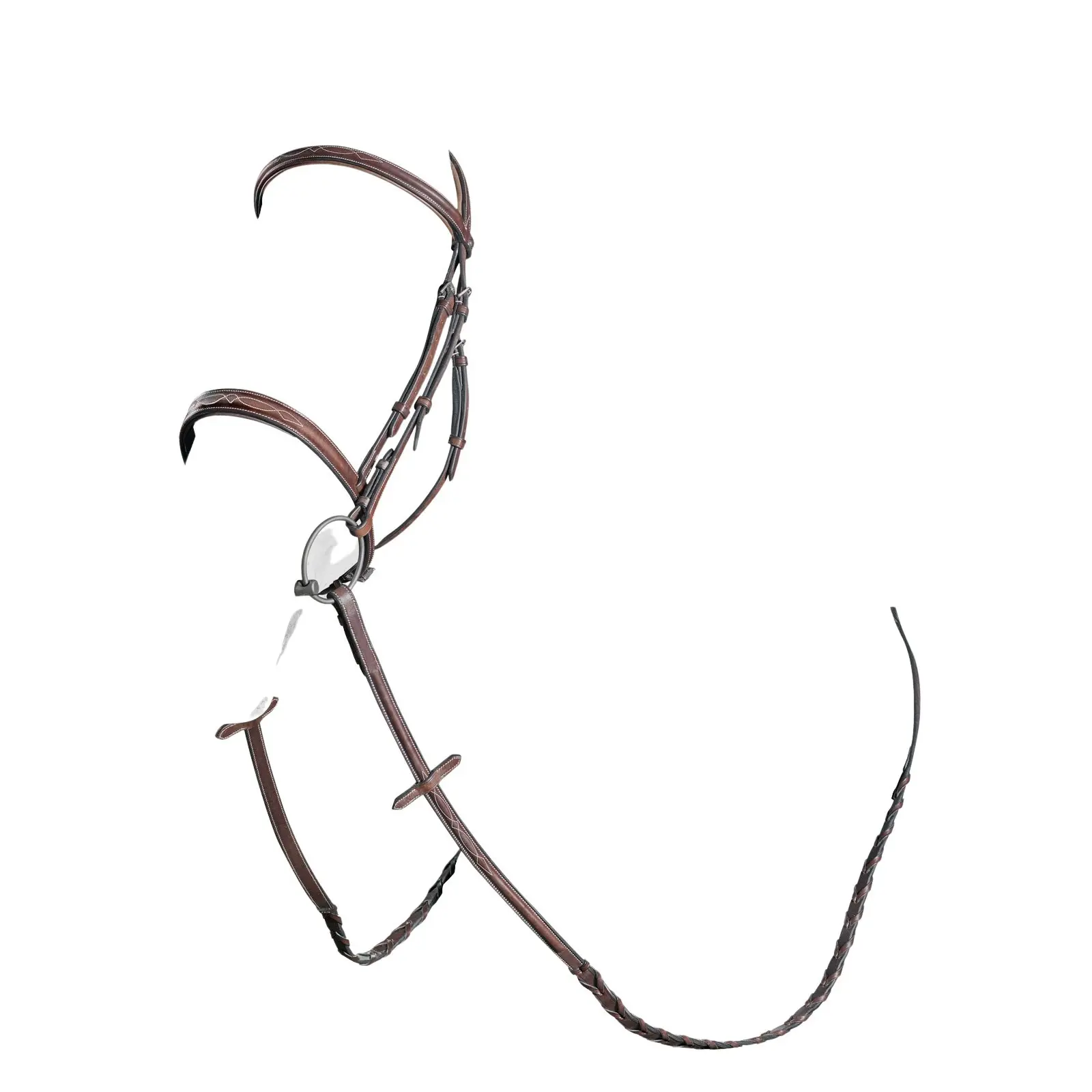 Leather riding bridles Equiline Hunter Italiano Scott Stewart