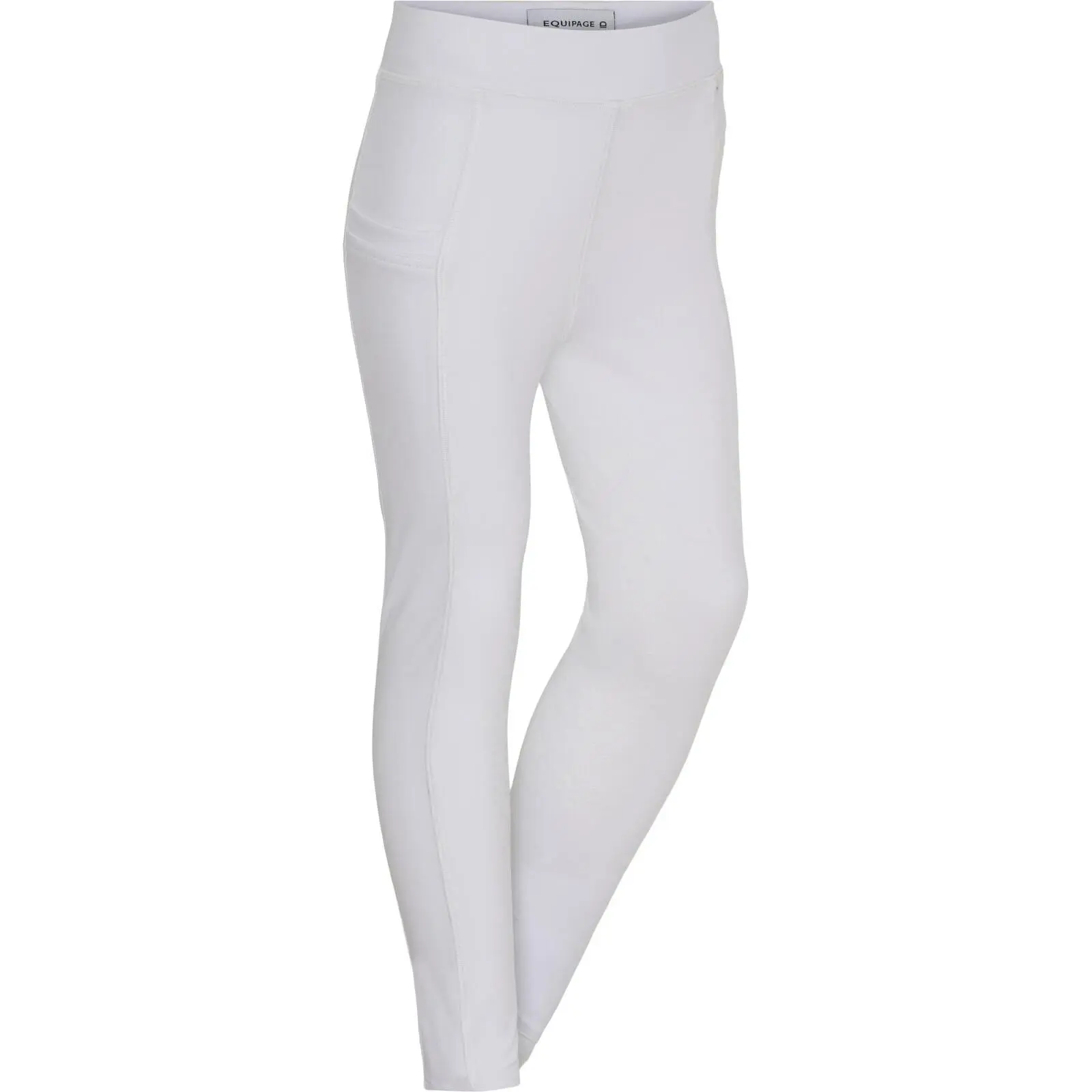 Leggins da equitazione full grip per bambina Equipage Molly