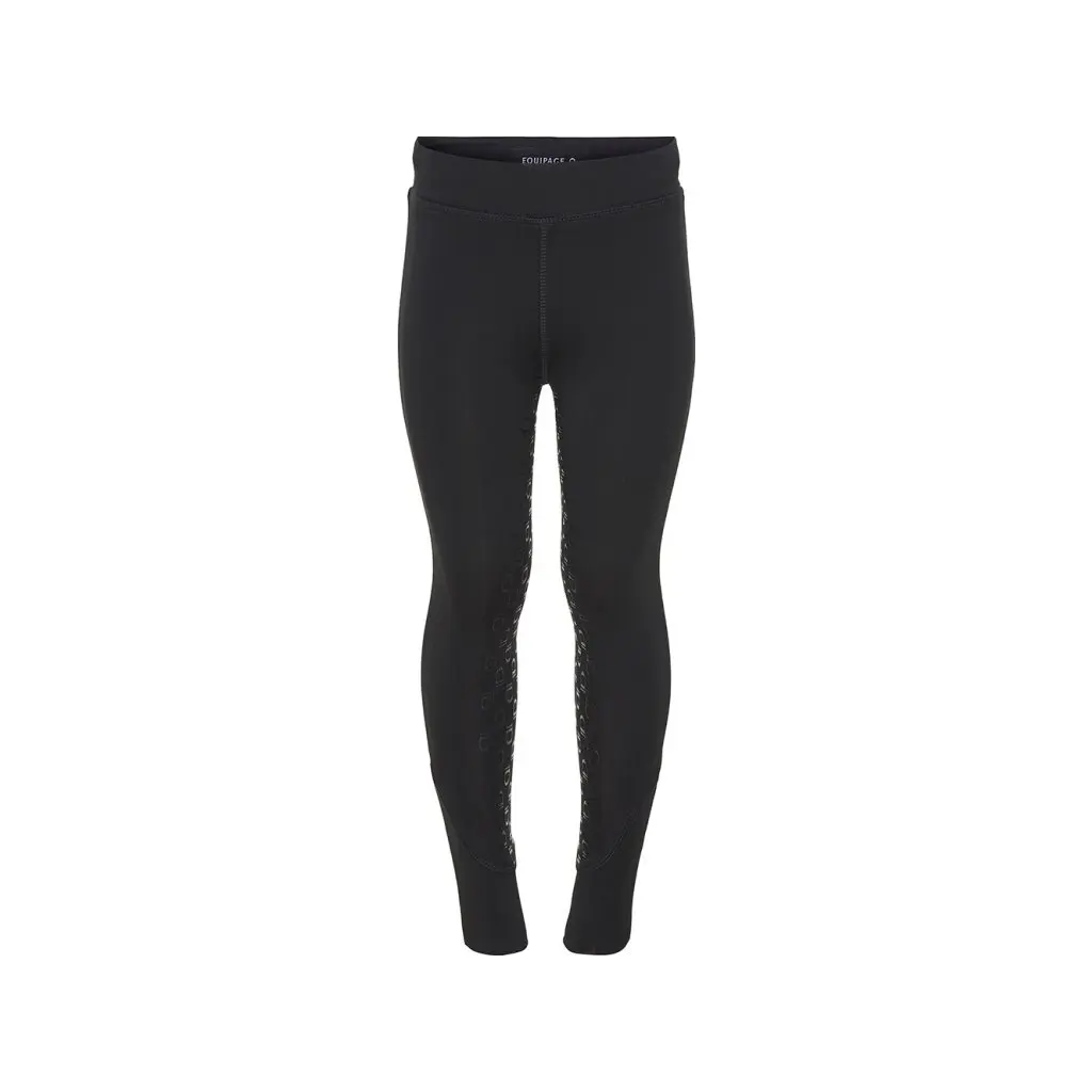 Leggins da equitazione full grip per bambina Equipage Dai