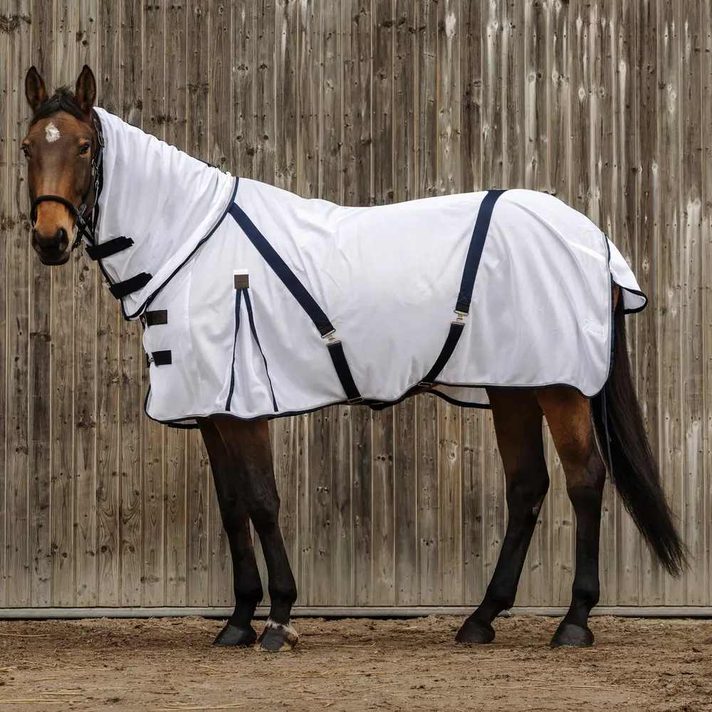 Copertura anti-zanzare per cavallo in mesh Equithème Combo