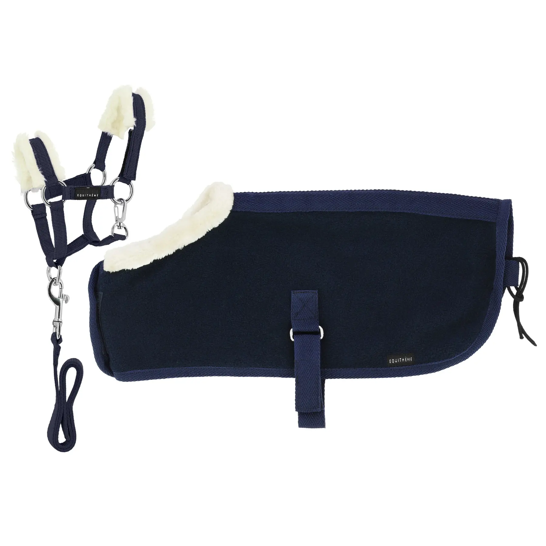 Pferdehalfter mit Pferdehaube Equithème Pony Academy
