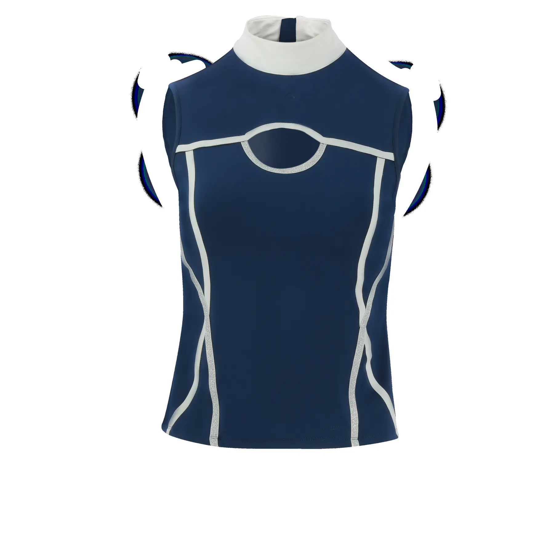 Polo da equitazione senza maniche da donna Equithème Puebla