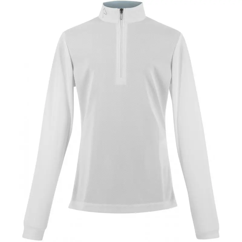Polo da competizione a maniche lunghe da donna Equithème Buffy