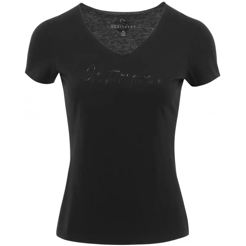 T-shirt da donna Equithème Rehane Je t'aime