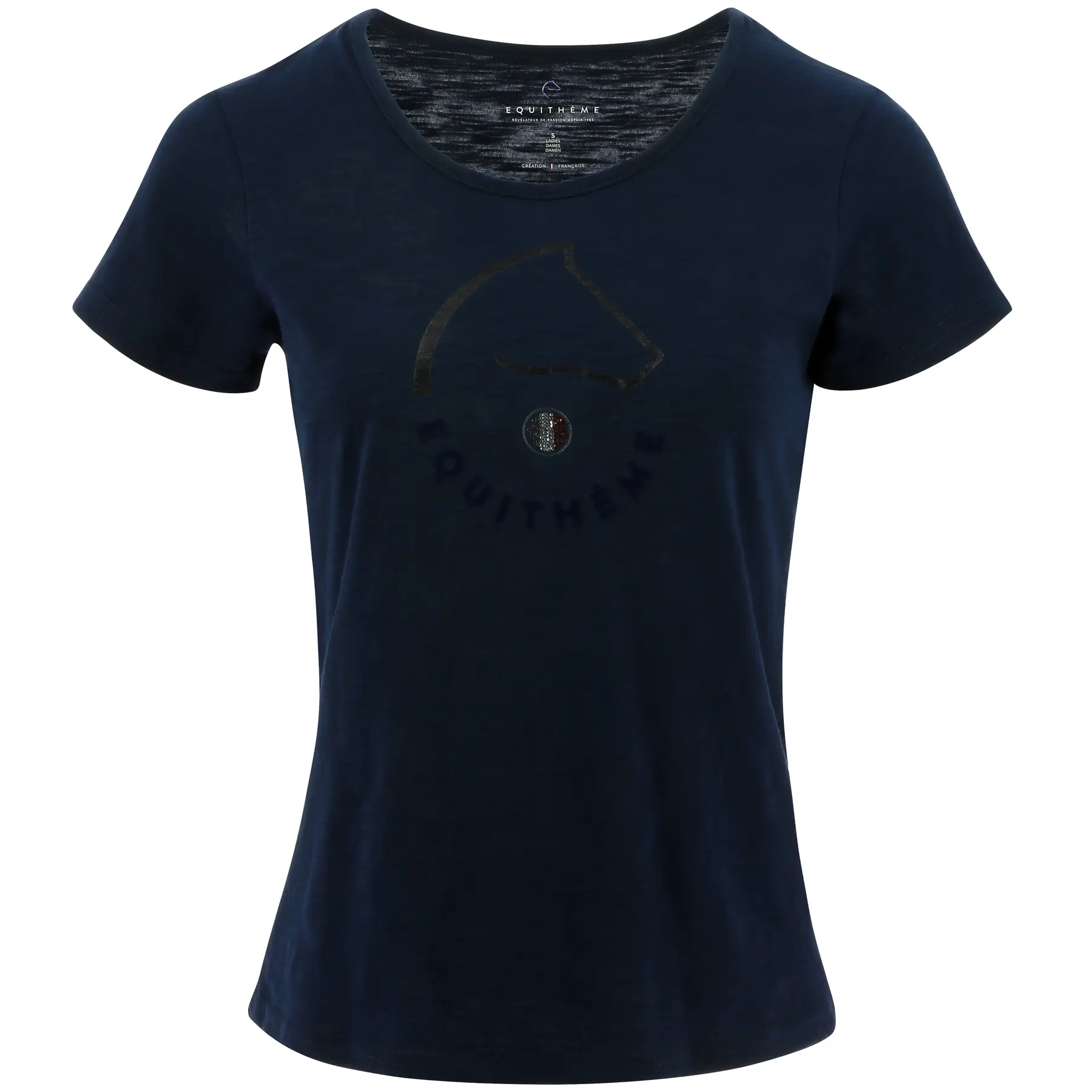 T-shirt da donna Equithème Claire