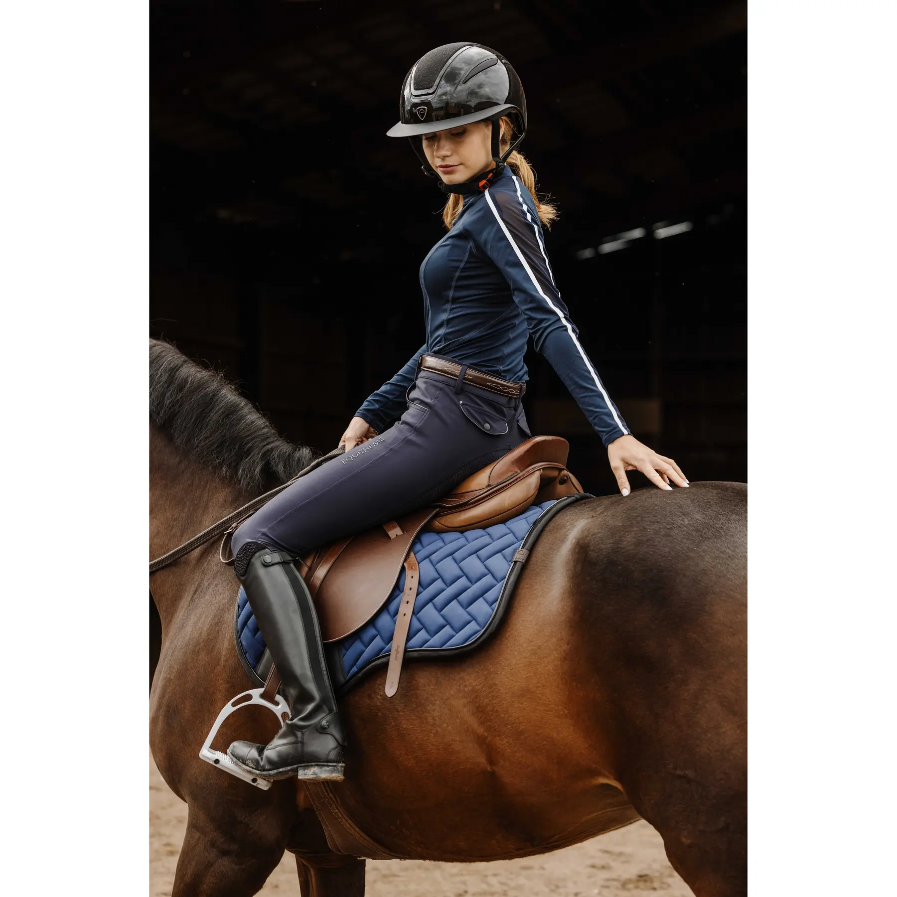 Reithose full grip Damen Equithème Beverly