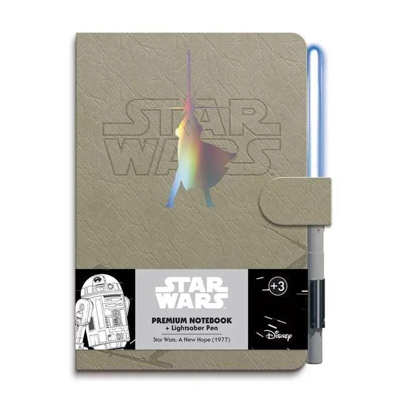 Bloc-notes + stylo Erik Star Wars Luke Skywalker A5