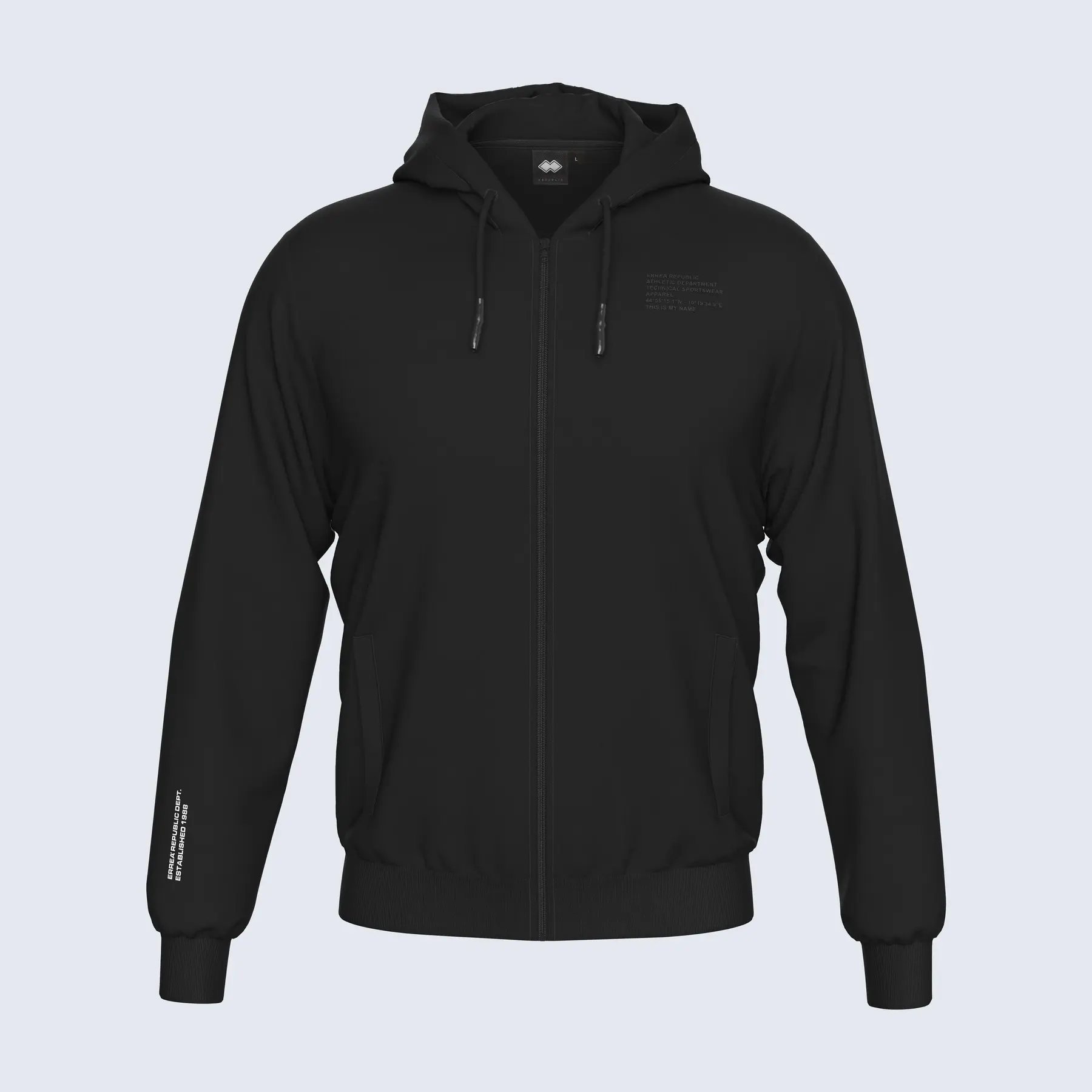 Hoodie Errea No Logo Basic