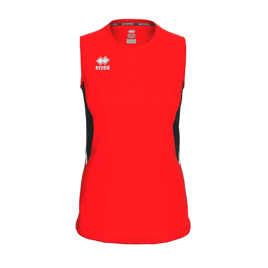 Errea Mädchen Rot -Top Carry