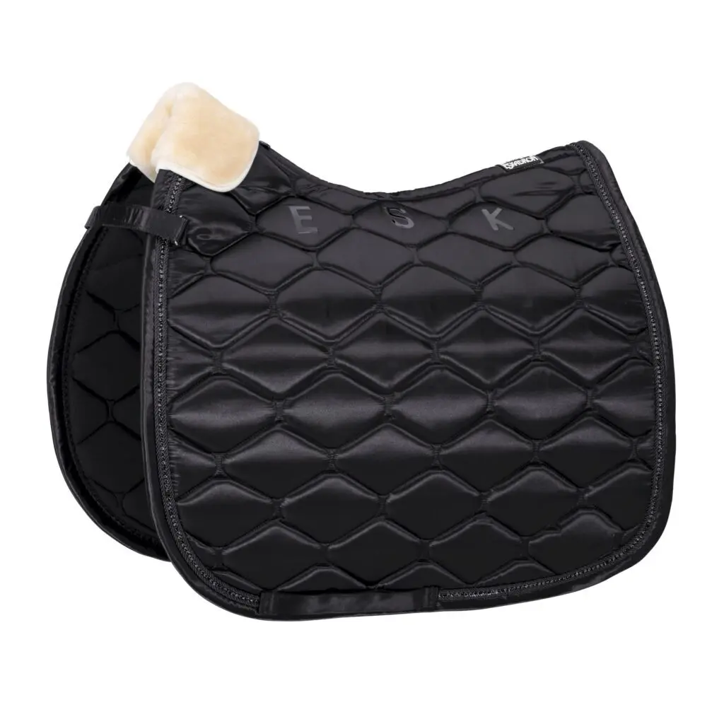 Crystal satin horse saddle pad Eskadron
