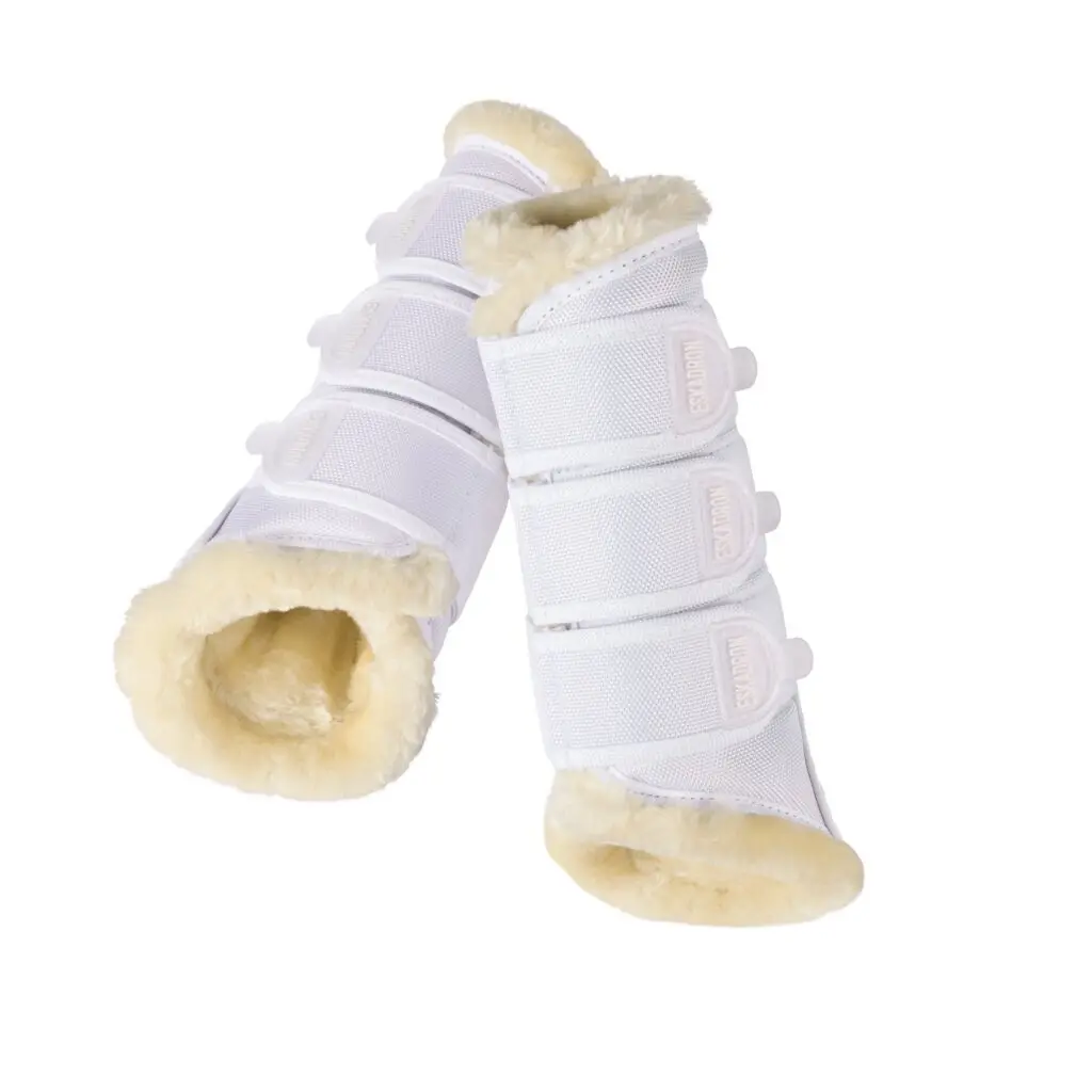 Faux fur horse gaiters Eskadron