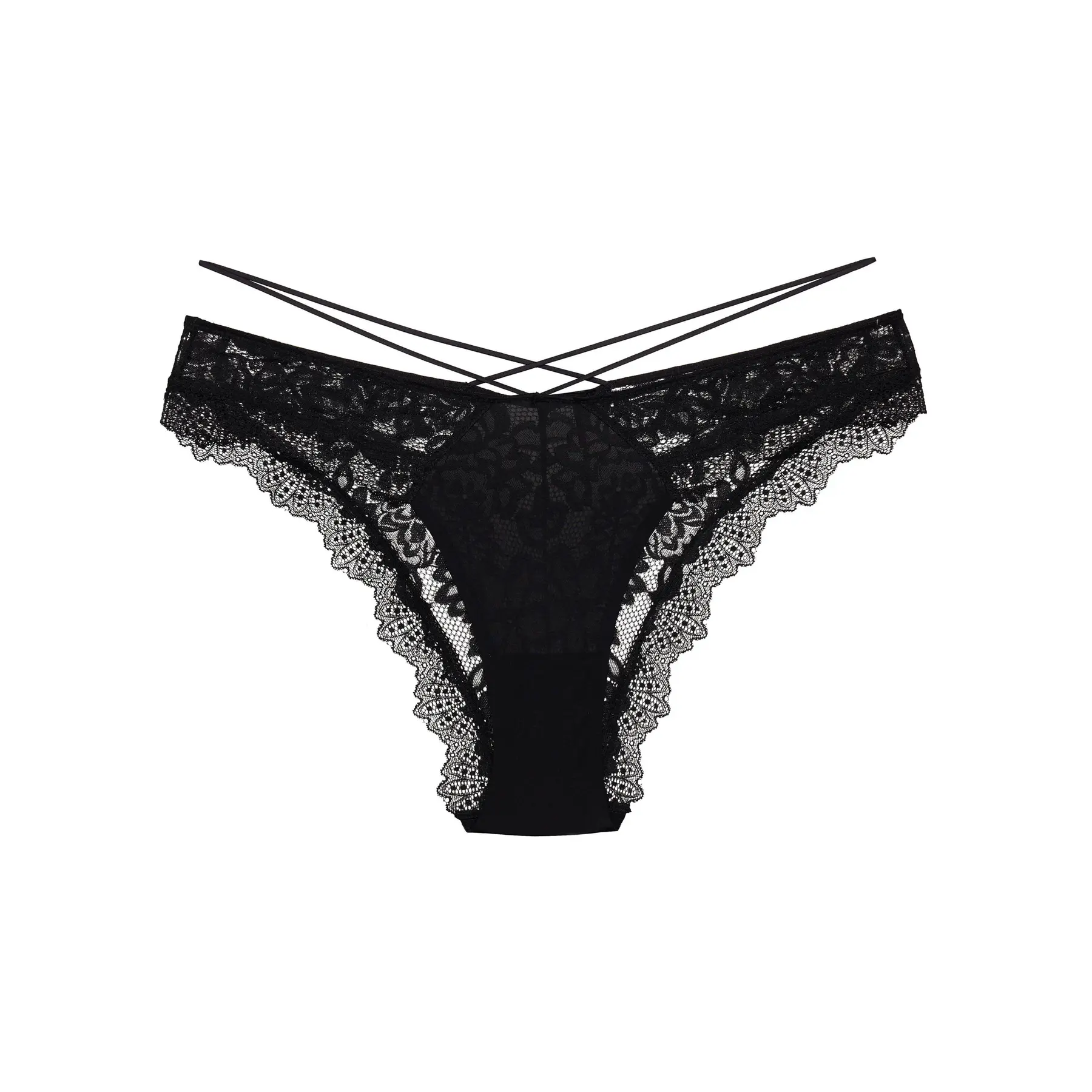 Esotiq Women's Noir Tanga Notty 4