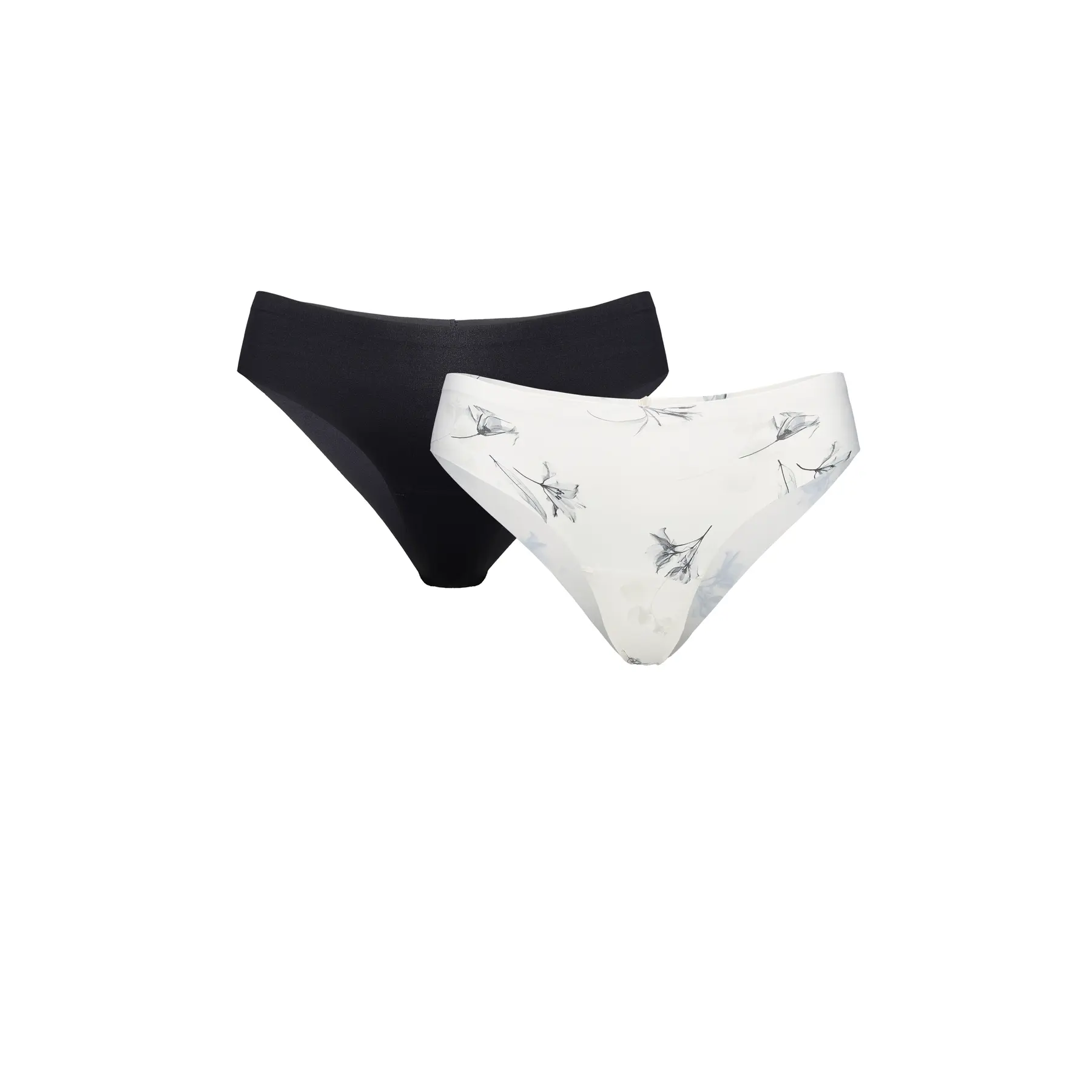 Esotiq Women's Blanc Tanga Pie-Pie (X2)