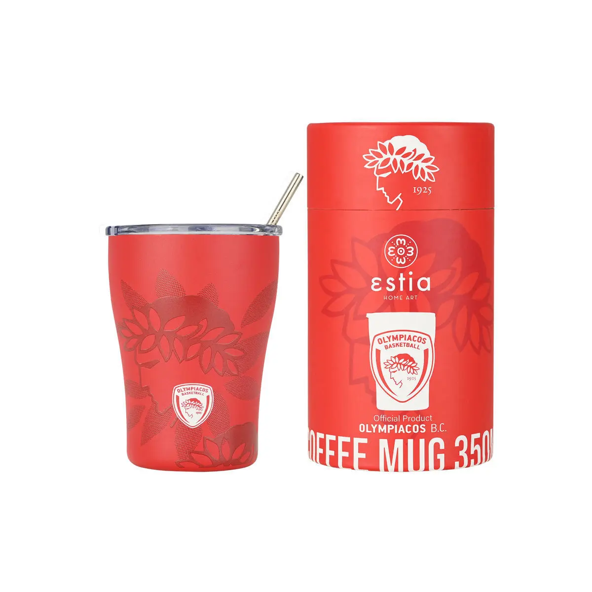 Isothermischer Becher Estia Home Art Olympiacos BC Edition